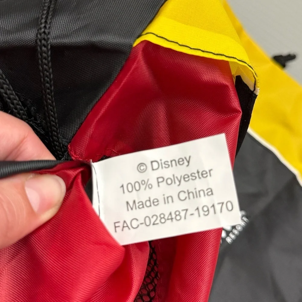 Disneyland Performing Arts Red and Black Bag